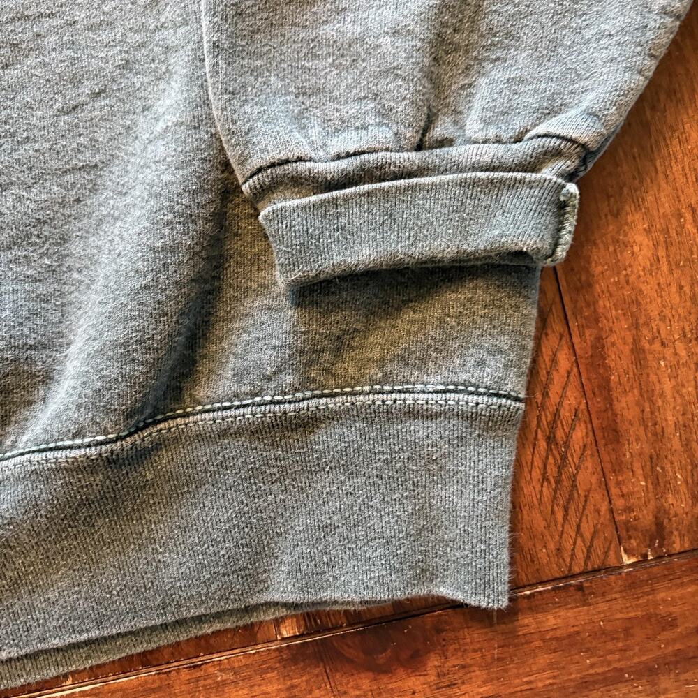 Vintage Fruit Of The Loom Ocean City Sweatshirt Mens Large Gray Embroidered USA - Picture 5 of 9